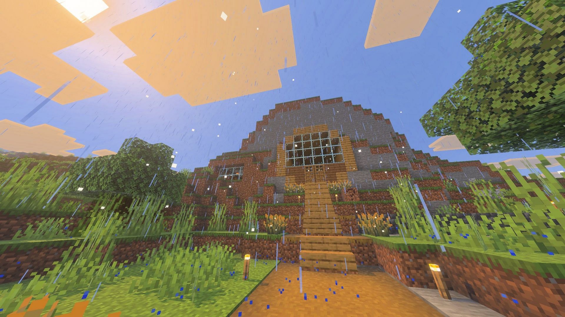 Vibrant Visuals can run on most devices (Image via Sportskeeda Gaming || Mojang Studios)